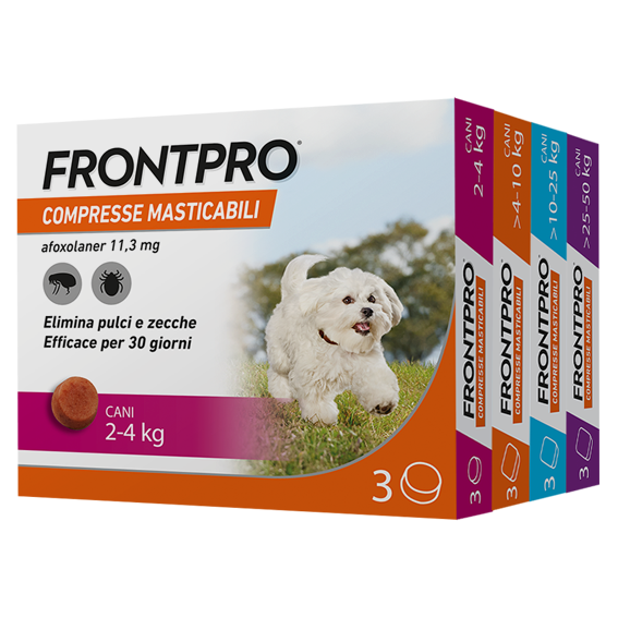 Front pro compresse masticabili (2/4 kg)