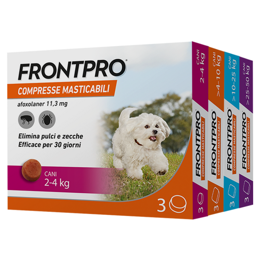 Front pro compresse masticabili (2/4 kg)