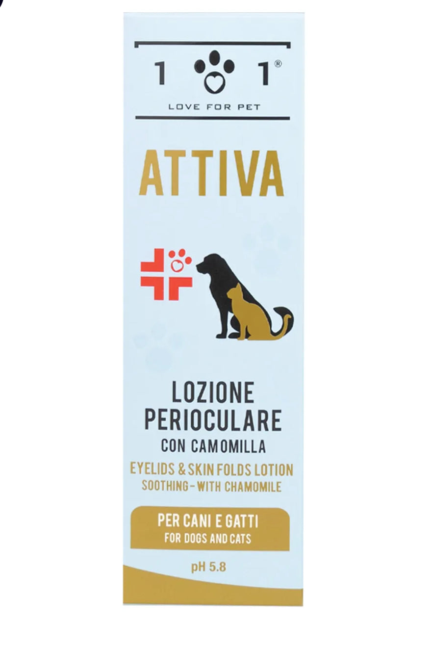 Lozione perioculare con camomilla 101 love for pet - 100ml